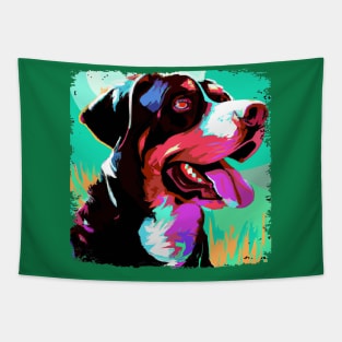 Greater Swiss Mountain Dog Pop Art - Dog Lover Gifts Tapestry