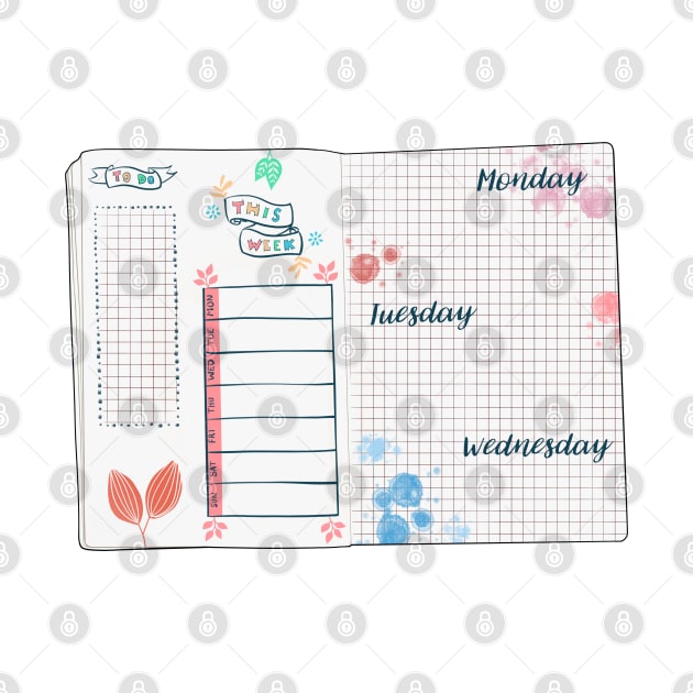 Bullet journal by Mimie20