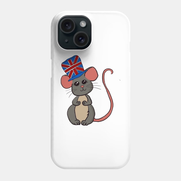 Squeak the mouse goes to the uk Phone Case by DaretoDream