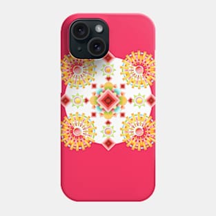 Starburst Geometric Design Phone Case