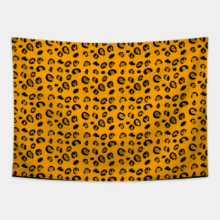 Golden Leopard/Cheetah Pattern Tapestry