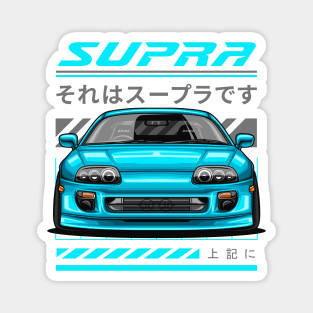 Supra MK4 JDM Legends (ocean blue) Magnet