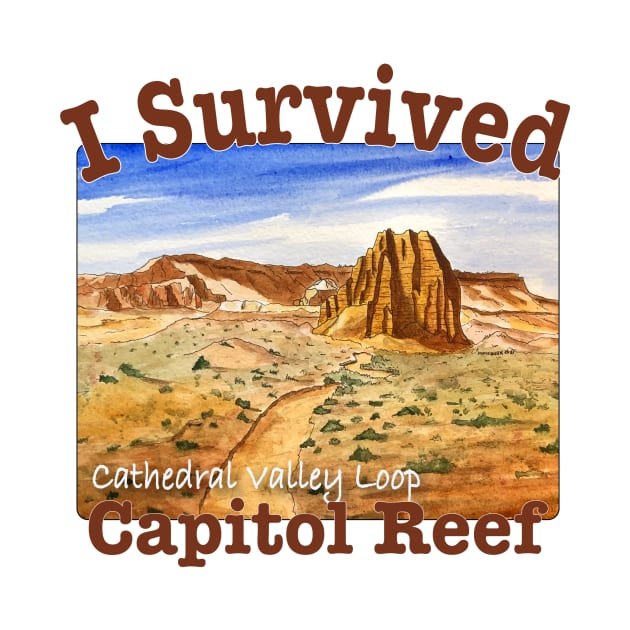 I Survived Cathedral Valley Loop Drive, Capitol Reef by MMcBuck