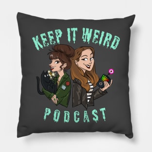 The Weirdos (Teal) Pillow