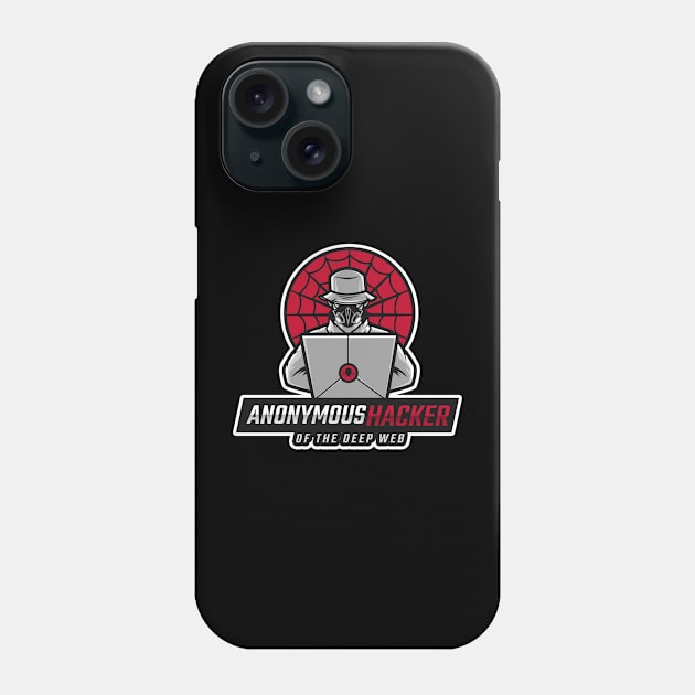 Anonymous Hacker of the Deep Web Phone Case by leo-jess