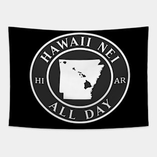 Roots Hawaii and Arkansas by Hawaii Nei All Day Tapestry