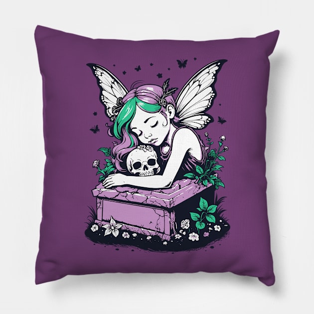 Sleeping Fairy Pillow by yulia-rb