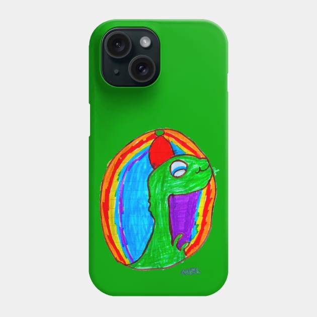 Dino Holiday Phone Case by Irina's Family Art Circle 