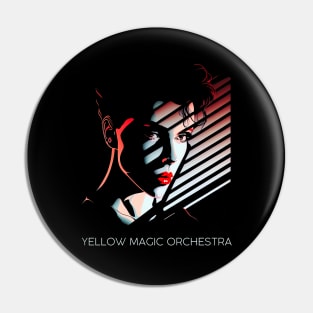 Yellow Magic Orchestra  --- 80s Aesthetic Pin