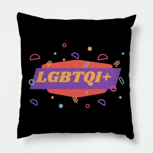 Gay Stripes LGBTQI+ Rainbow CSD/Pride Pillow