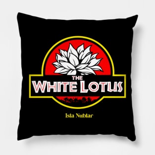 Jurassic Lotus Pillow