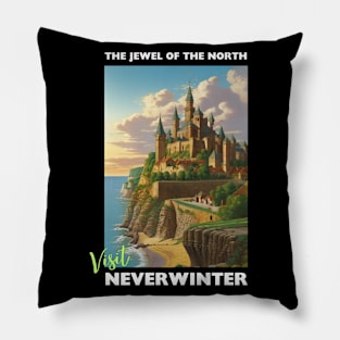 The Jewel of the North - Visit Neverwinter Pillow