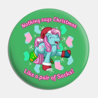 Minty's Christmas Socks Pin