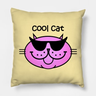 COOL CAT 2 - Pinky Pillow