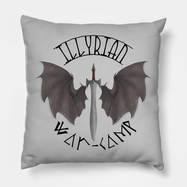 Illyrian War-Camp Pillow by SeaGalaxyBrain