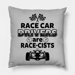 Funny Race Car Driving Slogan F1 Formula One Funny Meme Pillow