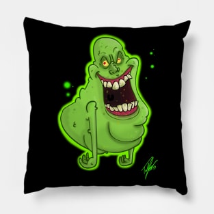 Slimer (Back) Pillow