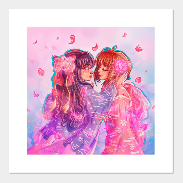 Wallpaper Sakura And Tomoyo Card Captor Sakura Posters And Art Prints For Android