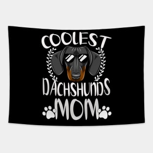 Glasses Coolest Dachshunds Dog Mom Tapestry