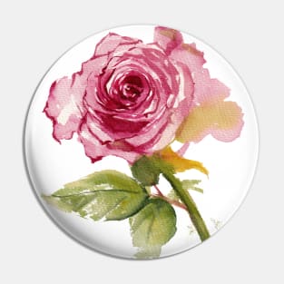 Pink Rose 2 Pin