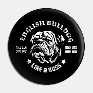 English Bulldog Pin