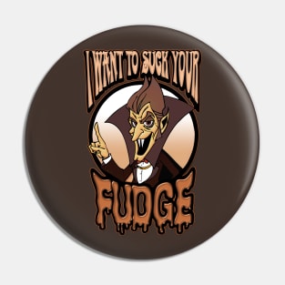 Count Chocula Slogan Pin