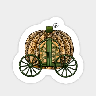 Pumpkin Carriage Magnet