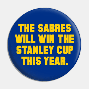 Super Sabres Pin