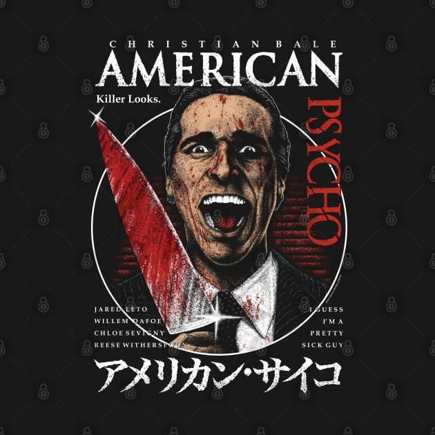 American Psycho, Patrick Bateman, Cult Classic by PeligroGraphics