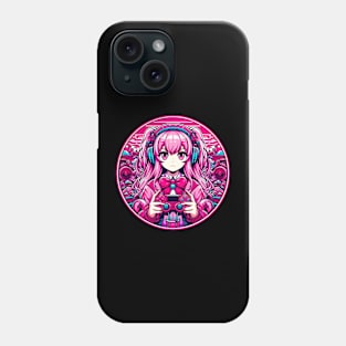 Gamer girl pink lovely Phone Case