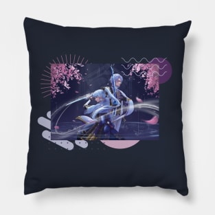 Kamisato Ayaka and Kamisato Ayato Genshin Impact Pillow