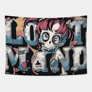 Lost Mind lady Graphic T-shirt 07 Tapestry