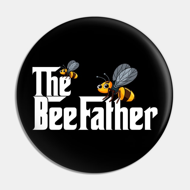 The BeeFather Shirt I Beekeeper GiftI Pin by MYFROG