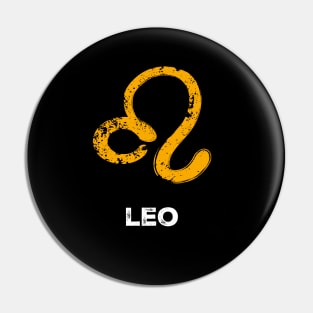 Leo Starsign Pin