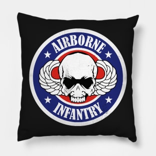 WW2 US Paratrooper - Airborne Infantry (distressed) Pillow