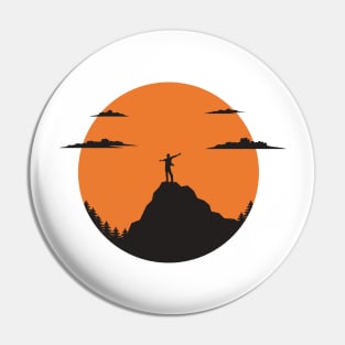 FREEDOM IN THE SUNSET Pin