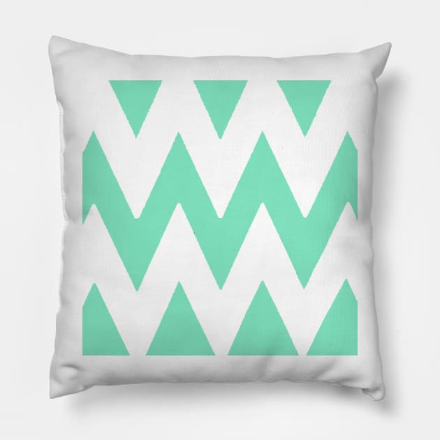 Chevron Pillow by Overthetopsm