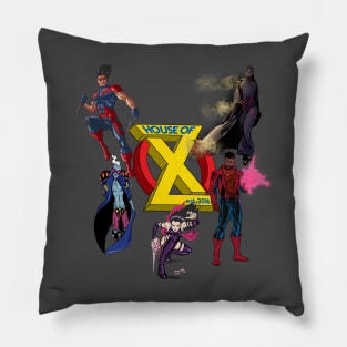 House of X FB Group Shirt 4: Power of Color Pillow