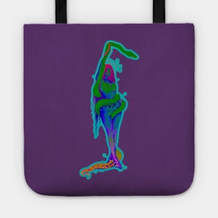 SERPENT QUEEN GREEN Tote