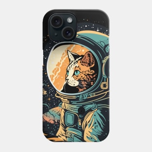 Cat Astronaut Phone Case