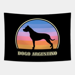 Dogo Argentino Vintage Sunset Dog Tapestry