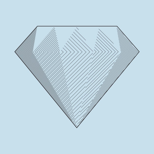 Diamond crosshatch by mikehalliday14