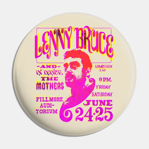 lenny bruce offset graphic Pin by HAPPY TRIP PRESS