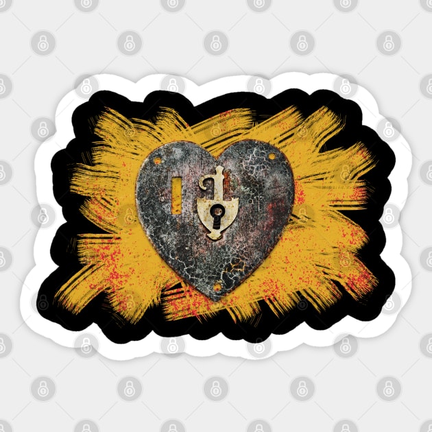 Gothic Heart Sticker