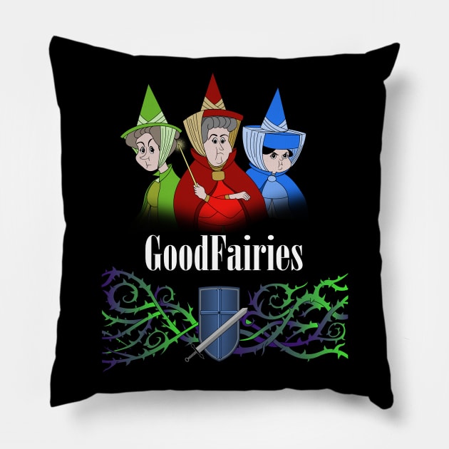 Good Fairies Pillow by Grafenroda