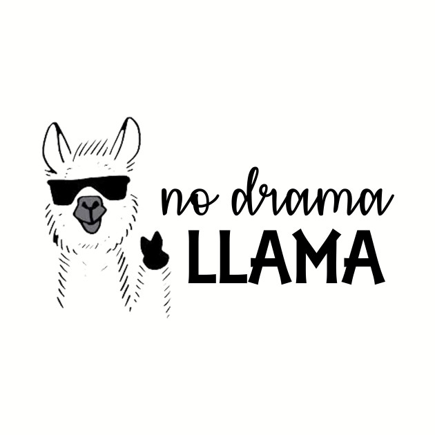 No Drama Llama - No Drama Llama - Phone Case