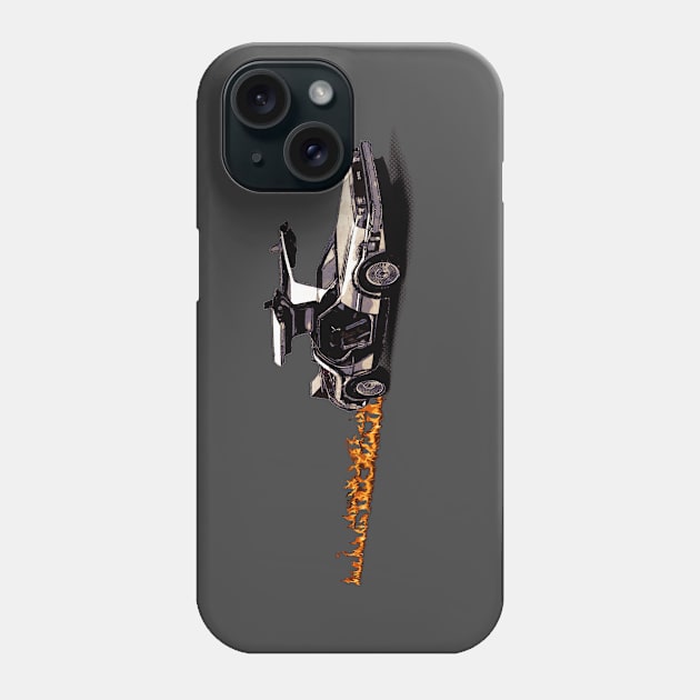 Delorean Phone Case by Johann Brangeon