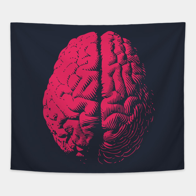 Brain Art - Brain - Tapestry | TeePublic