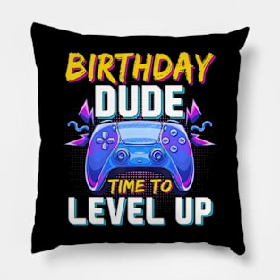 Birthday Gamer Video Gamer Birthday Pillow