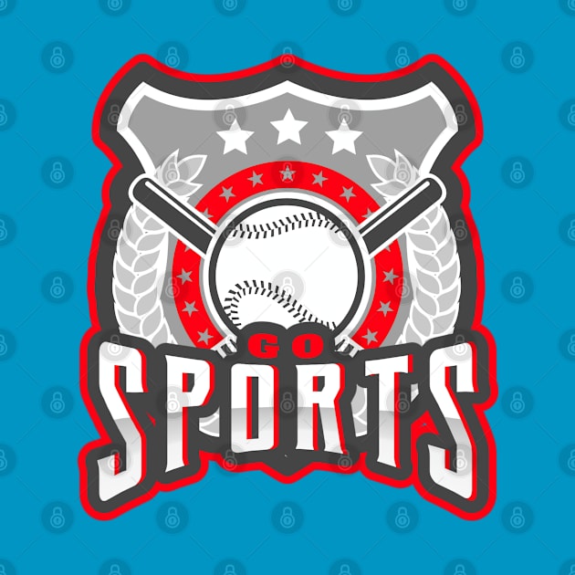 Go Sports - Baseball Fan by Meta Cortex